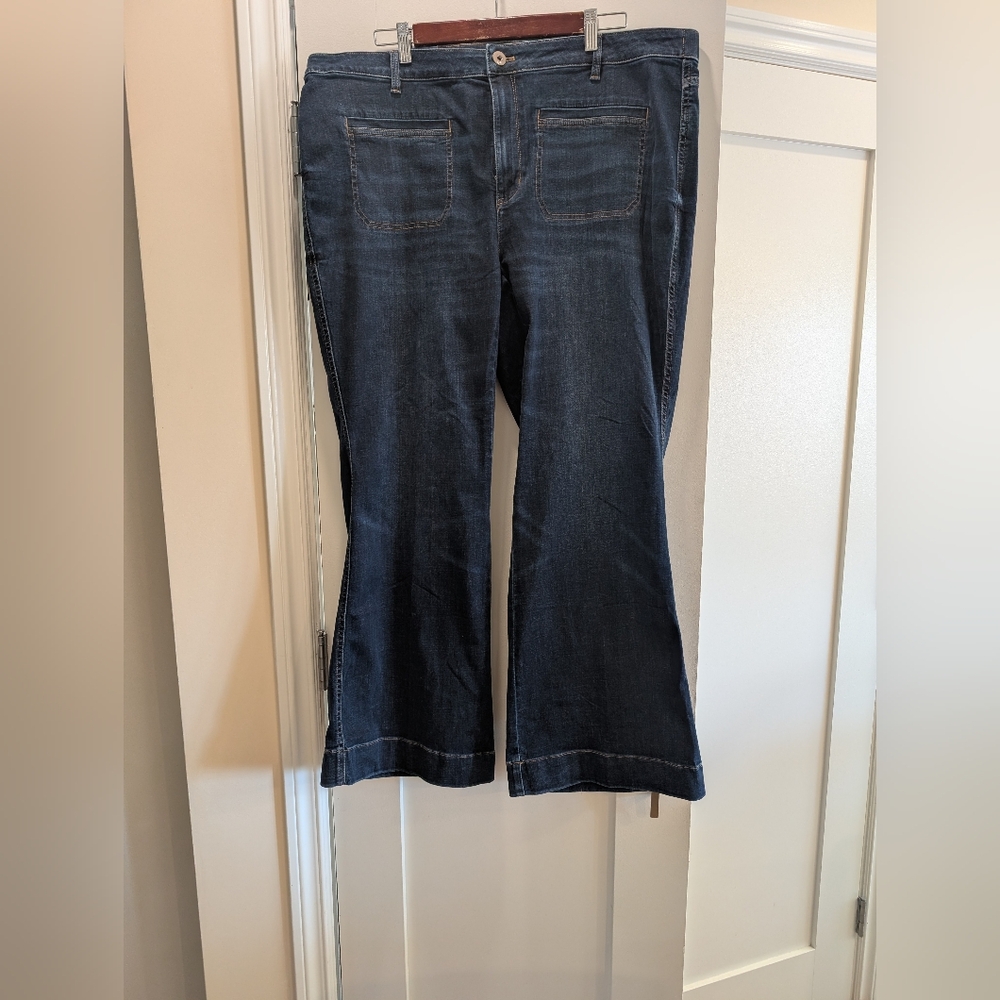 NWT J. Jill High Rise Flare Jeans,20